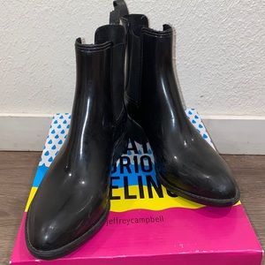 Jeffrey Campbell size 9 Stormy rain boots.